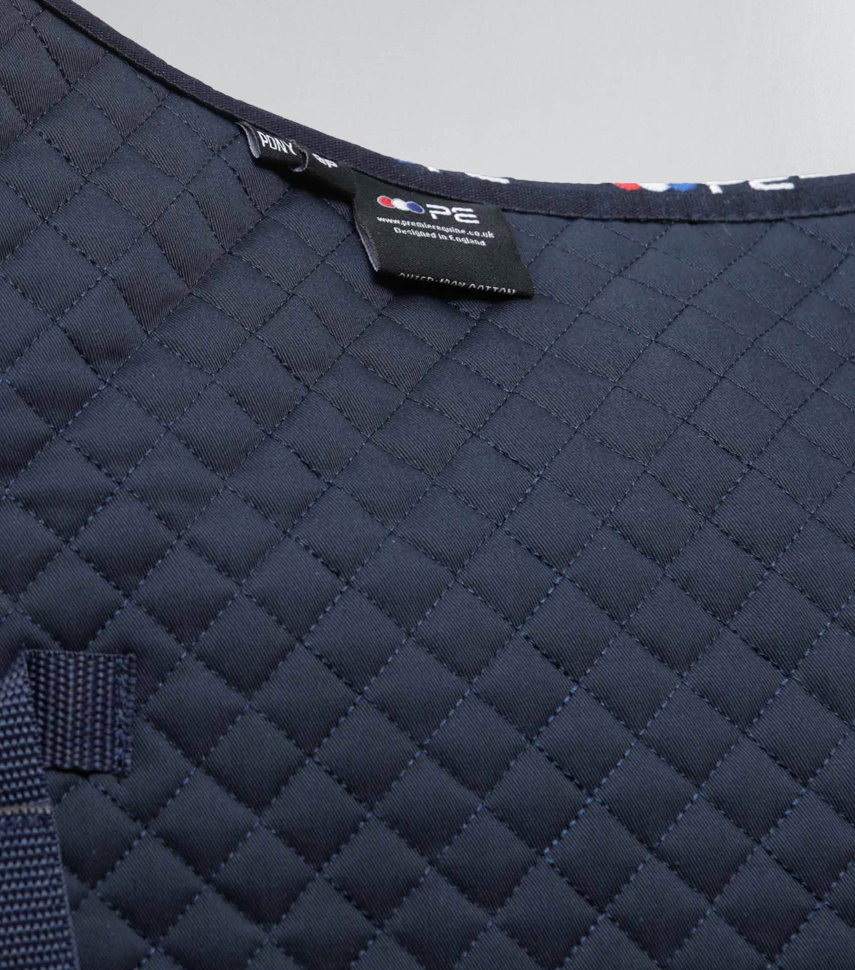 Premier Equine Pony Plain Cotton GP/Jump Square - N P Equestrian & Pet Supplies Ltd 