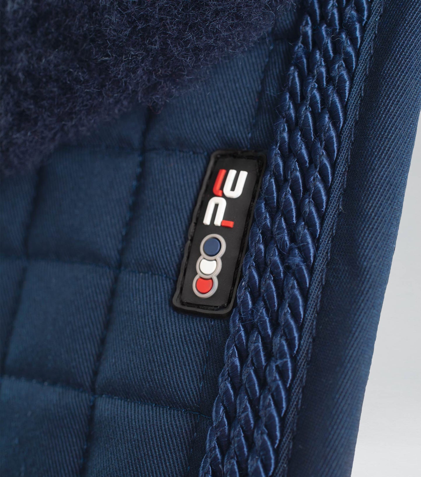 Premier Equine Pony Close Contact Merino Wool Half Lined European Dressage Square Navy/Navy Wool