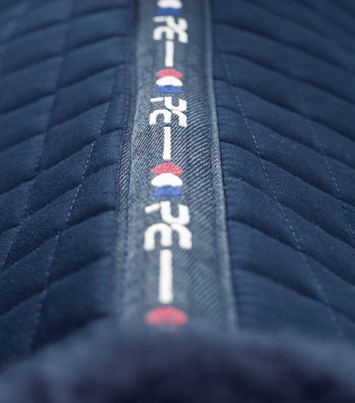 Premier Equine Pony Close Contact Merino Wool Half Lined European Dressage Square Navy/Navy Wool