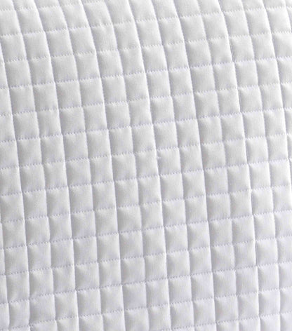 Premier Equine Pony Close Contact Merino Wool Half Lined European Dressage Square White/Natural Wool