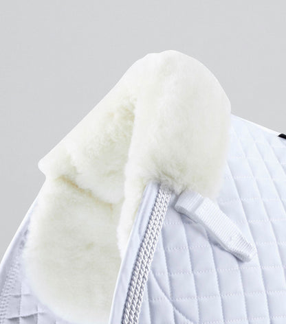Premier Equine Pony Close Contact Merino Wool Half Lined European GP/ Jump Square White/Natural Wool