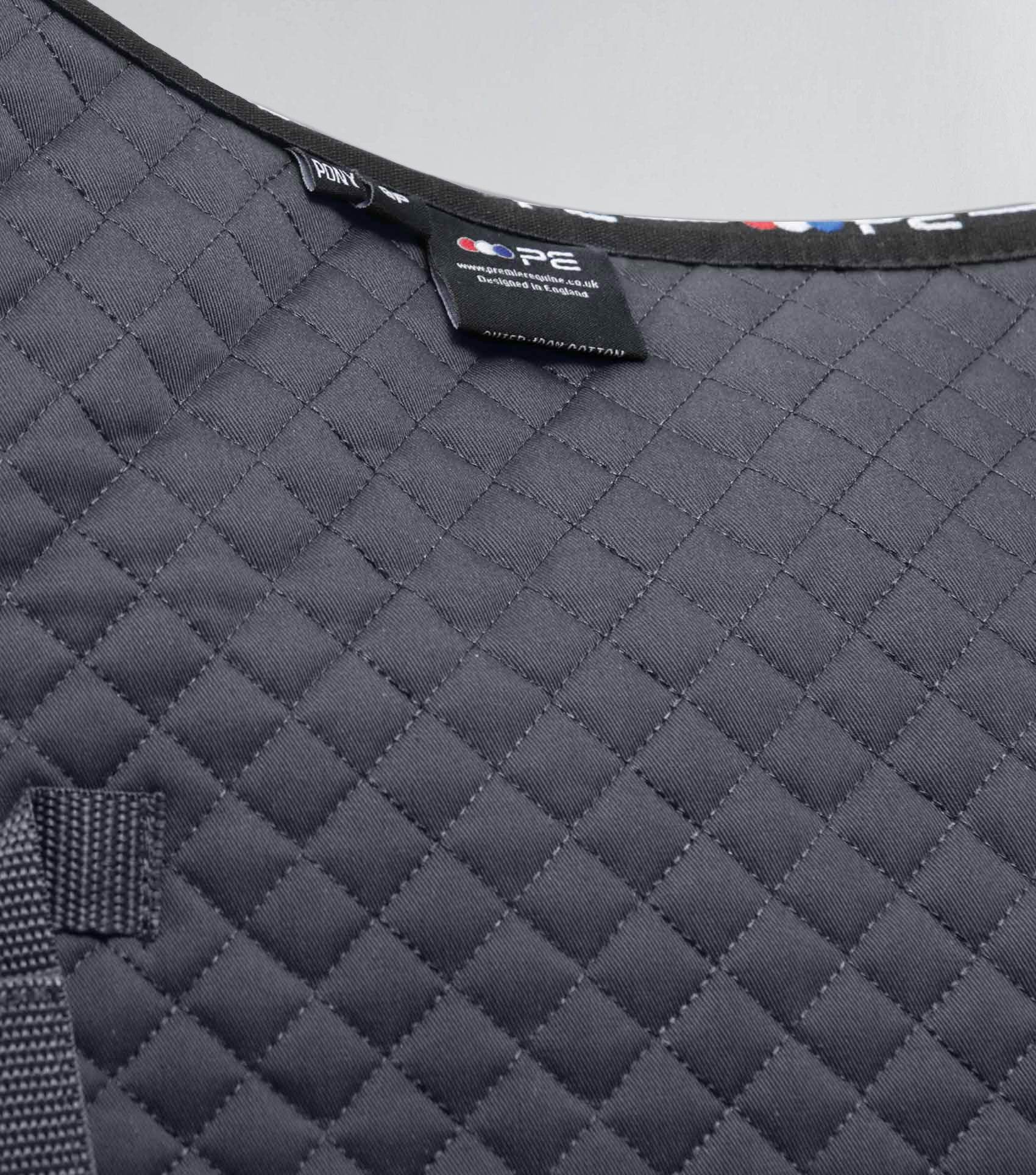Premier Equine Pony Plain Cotton GP/Jump Square - N P Equestrian & Pet Supplies Ltd 