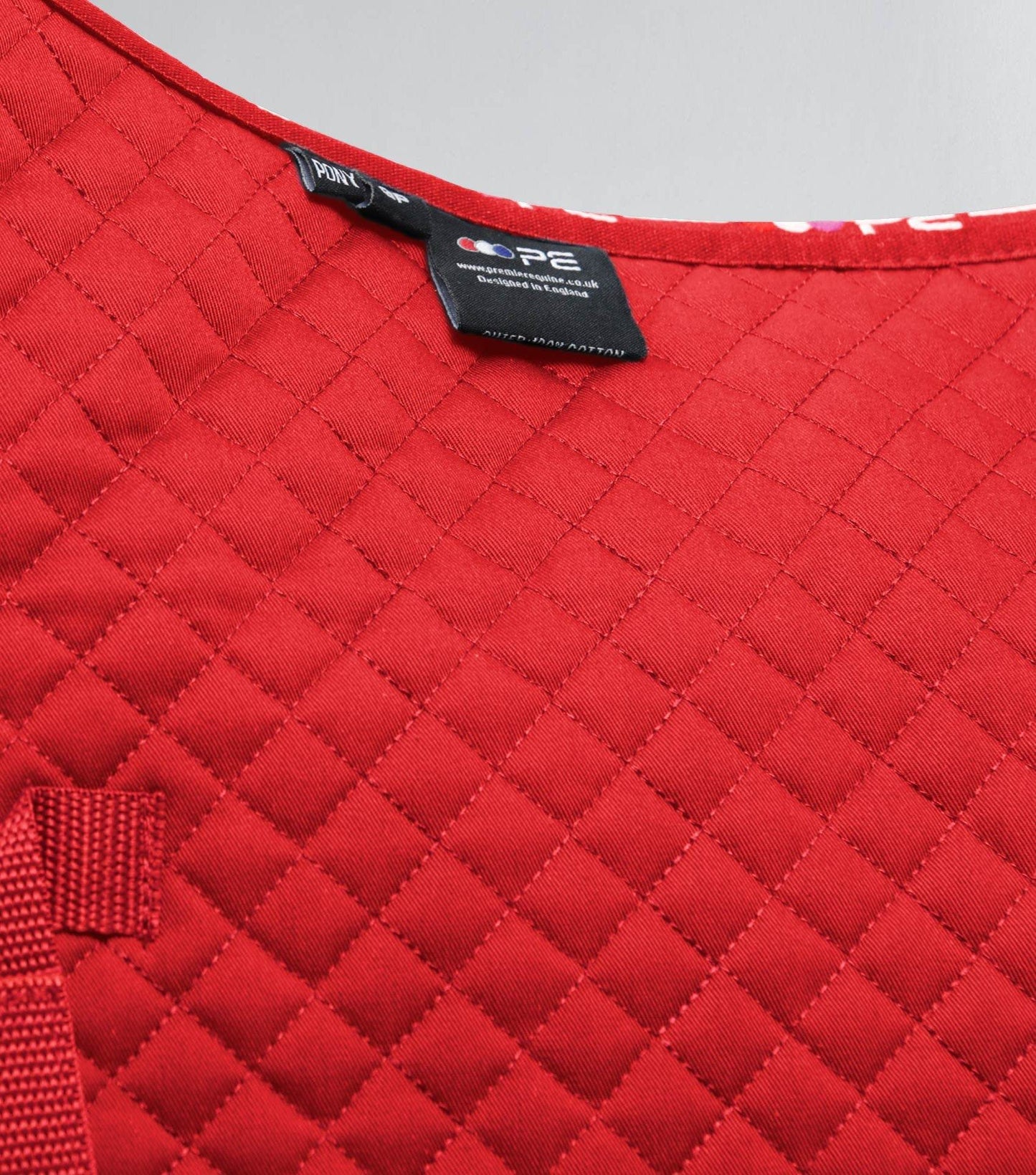 Premier Equine Pony Plain Cotton GP/Jump Square - N P Equestrian & Pet Supplies Ltd 