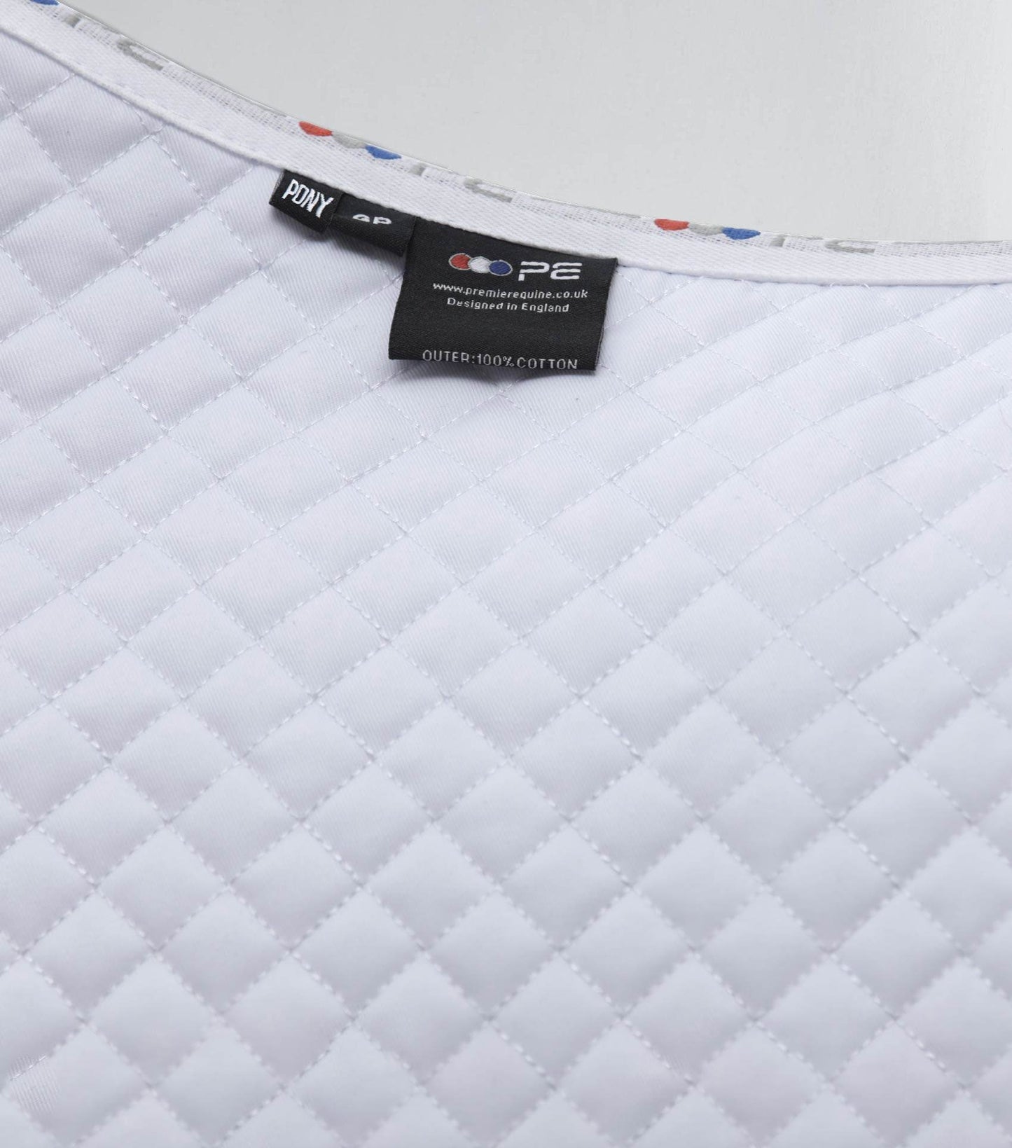 Premier Equine Pony Plain Cotton GP/Jump Square - N P Equestrian & Pet Supplies Ltd 