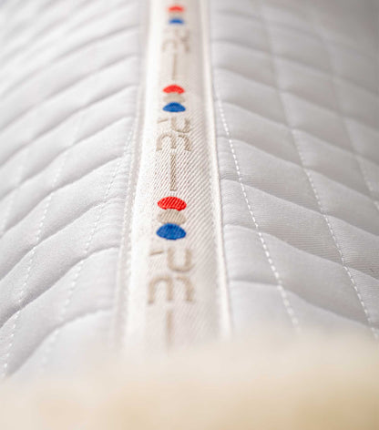 Premier Equine Pony Close Contact Merino Wool Half Lined European GP/ Jump Square White/Natural Wool