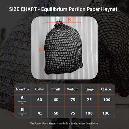 Equilibrium PortionPacer Haynet Slow Feeder - N P Equestrian & Pet Supplies Ltd 
