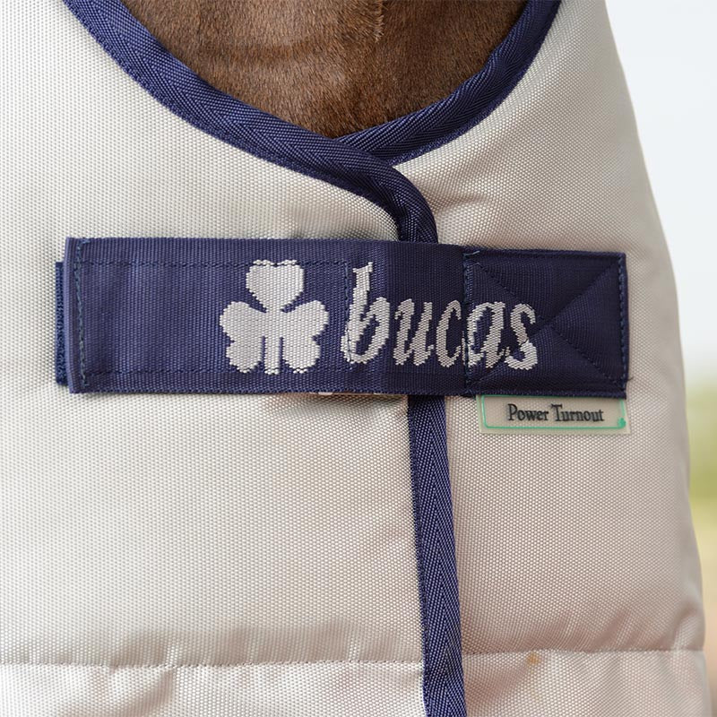 Bucas Power Extra 300g Standard Neck Turnout Rug -  Silver