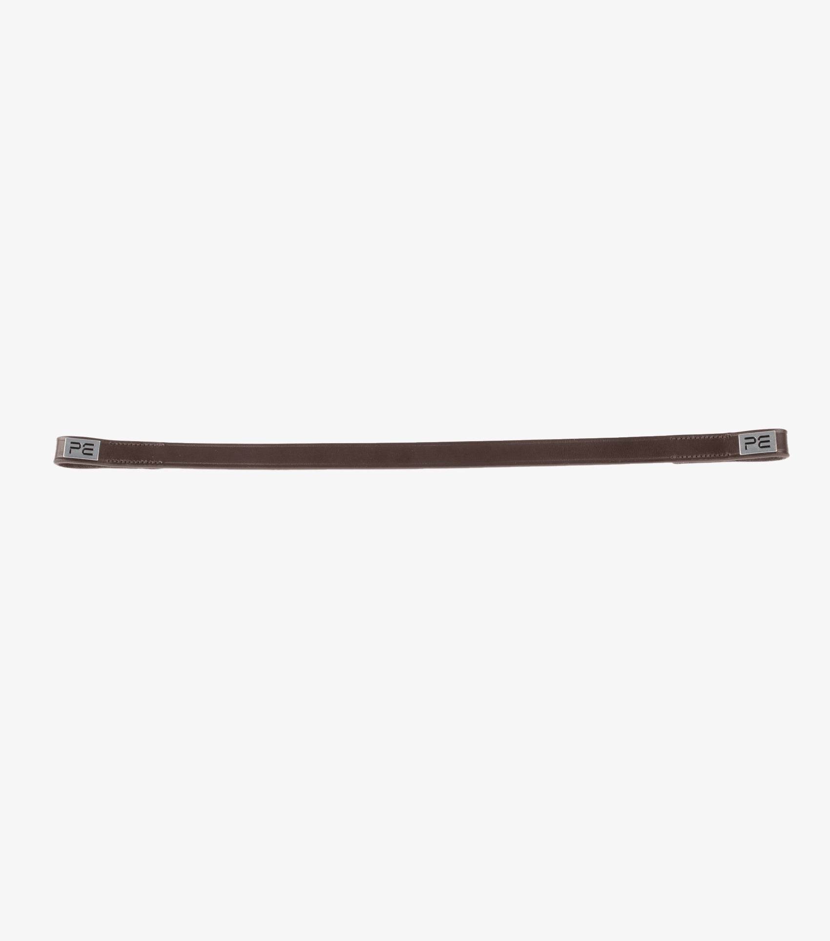 Premier Equine Primo Hunter Browband Brown - N P Equestrian & Pet Supplies Ltd 