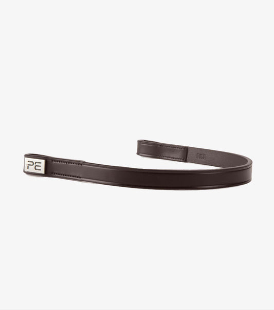Premier Equine Primo Hunter Browband Brown - N P Equestrian & Pet Supplies Ltd 