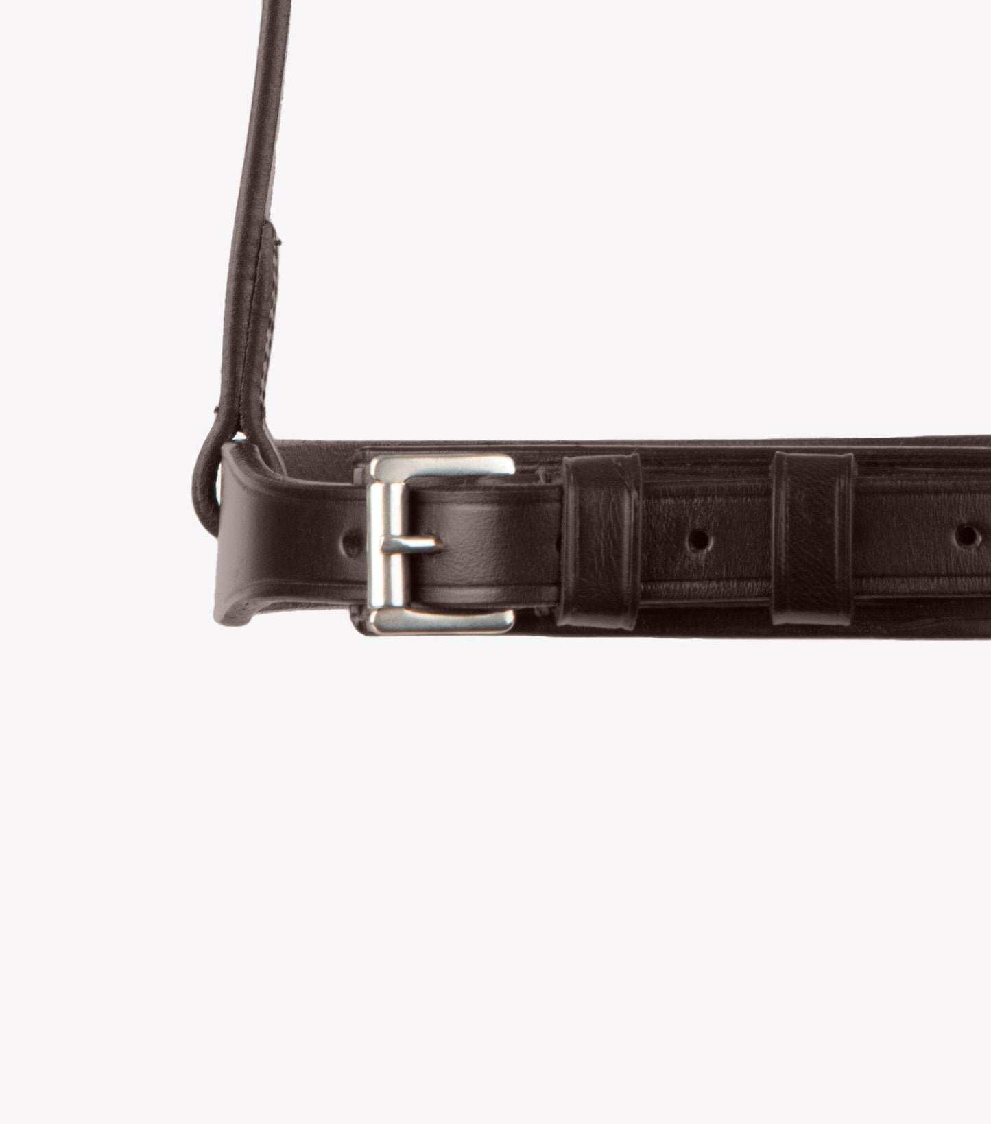 Premier Equine Primo Hunter Cavesson Noseband Brown - N P Equestrian & Pet Supplies Ltd 