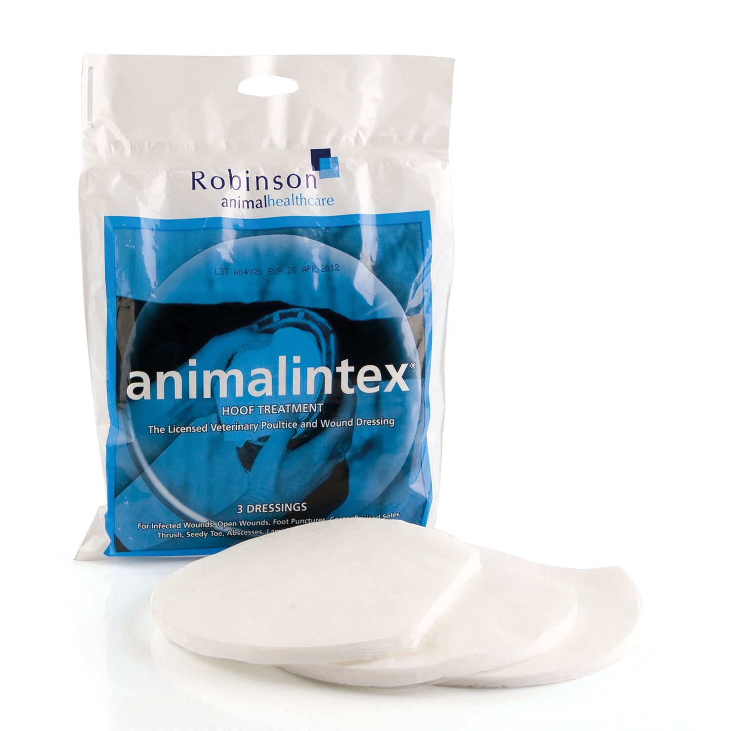 Ronbinson Animalintex Hoof Treatment Dressings