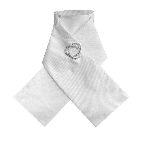 Equetech Plain Ready Tied Jacquard Riding Stock - N P Equestrian & Pet Supplies Ltd 