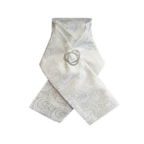 Equetech Ready-Tied Paisley Brocade Riding Stock - N P Equestrian & Pet Supplies Ltd 