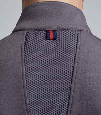 Premier Equine Mini Remisa Girl's Technical Short Sleeve Riding Top Grey