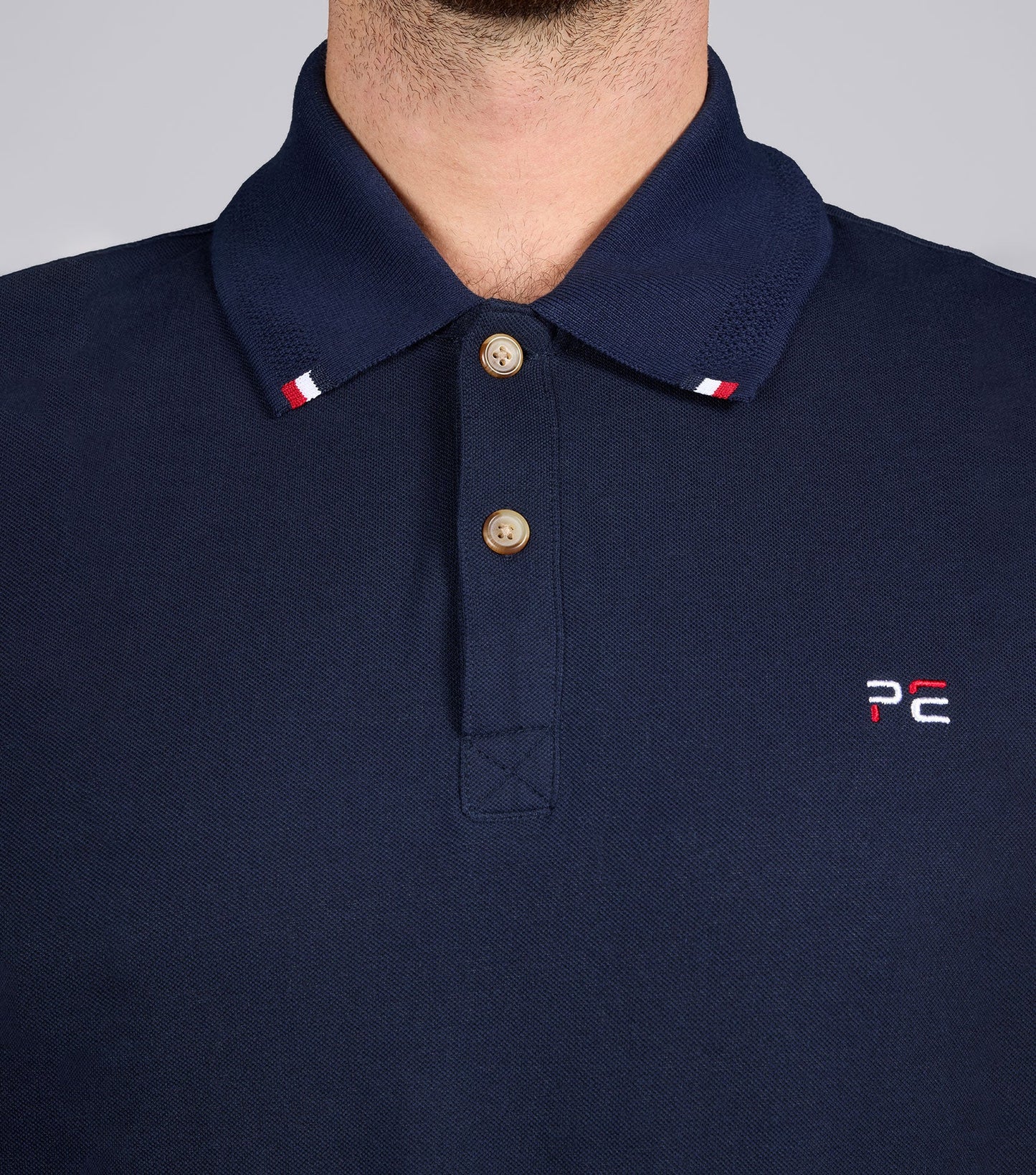 Premier Equine Respiro Men's Riding Polo Shirt - Navy