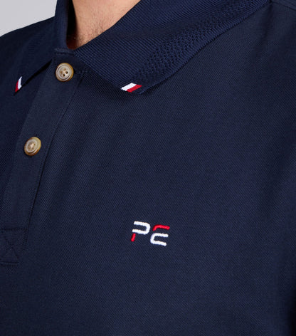 Premier Equine Respiro Men's Riding Polo Shirt - Navy