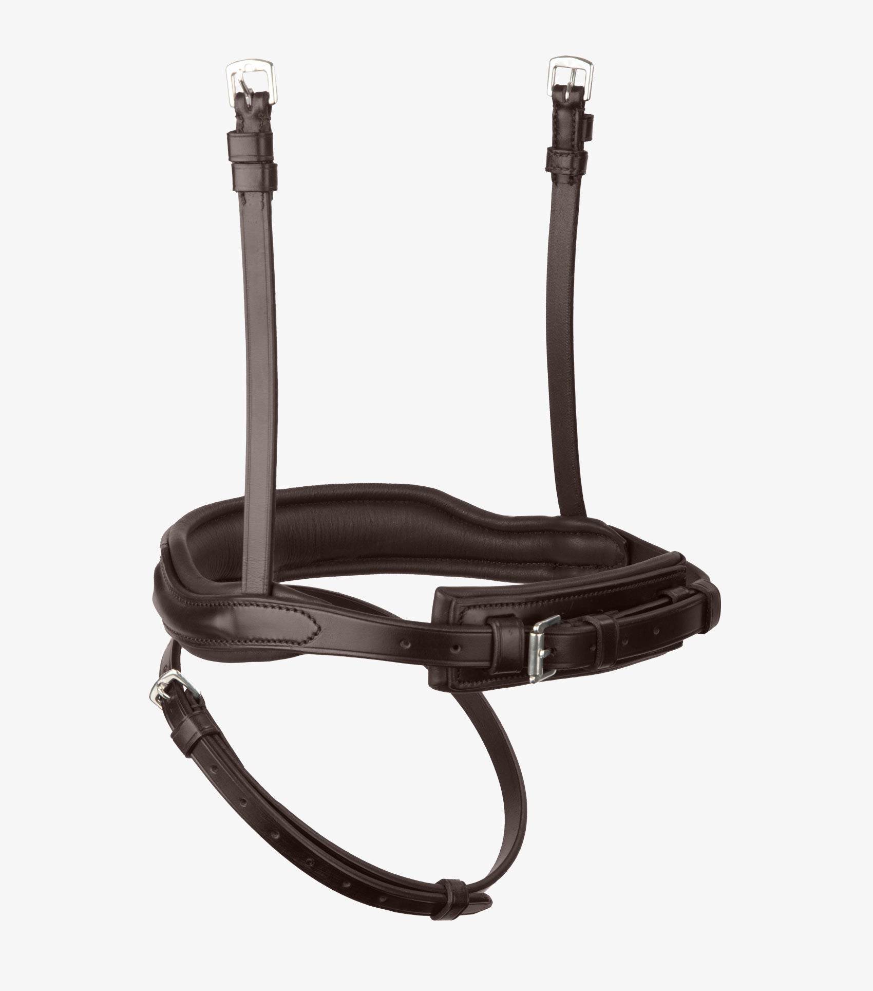 Premier Equine Rizzo Anatomic Flash Noseband Brown - N P Equestrian & Pet Supplies Ltd 