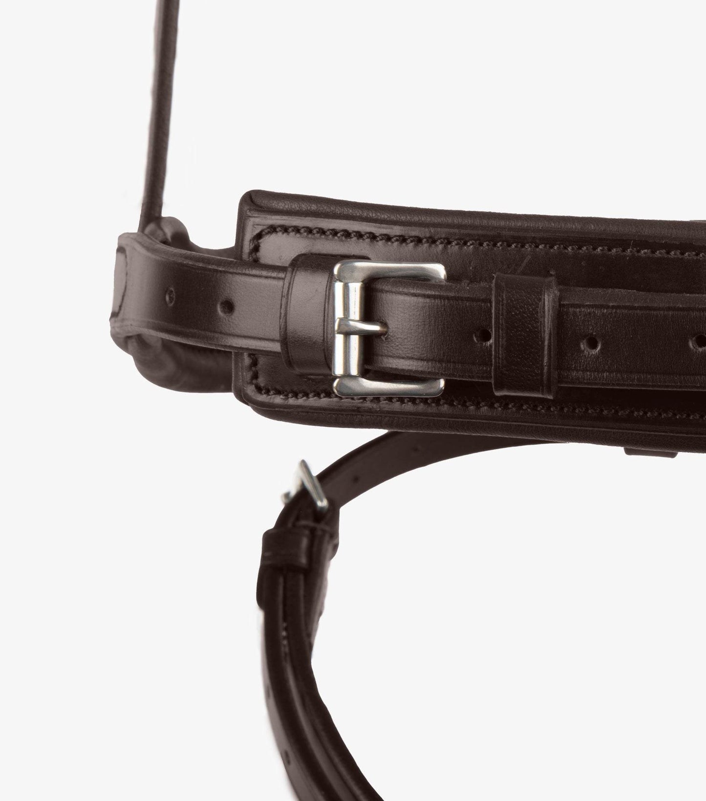 Premier Equine Rizzo Anatomic Flash Noseband Brown - N P Equestrian & Pet Supplies Ltd 