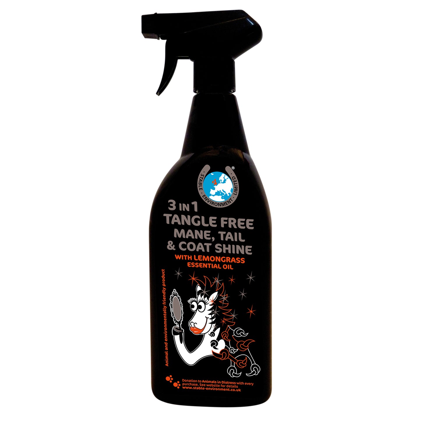 Stable Environment 3 in 1 Tangle Free Mane, Tail & Coat Shine