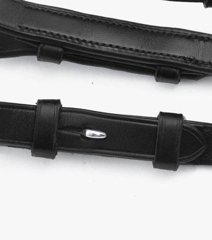 Premier Equine Salvatore Rubber & Leather Grip Reins - N P Equestrian & Pet Supplies Ltd 