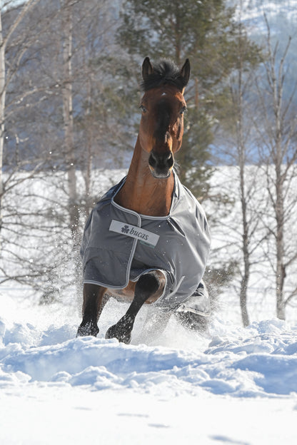 Bucas Smartex Extra 300g Standard Neck Turnout Rug - Iron Gate