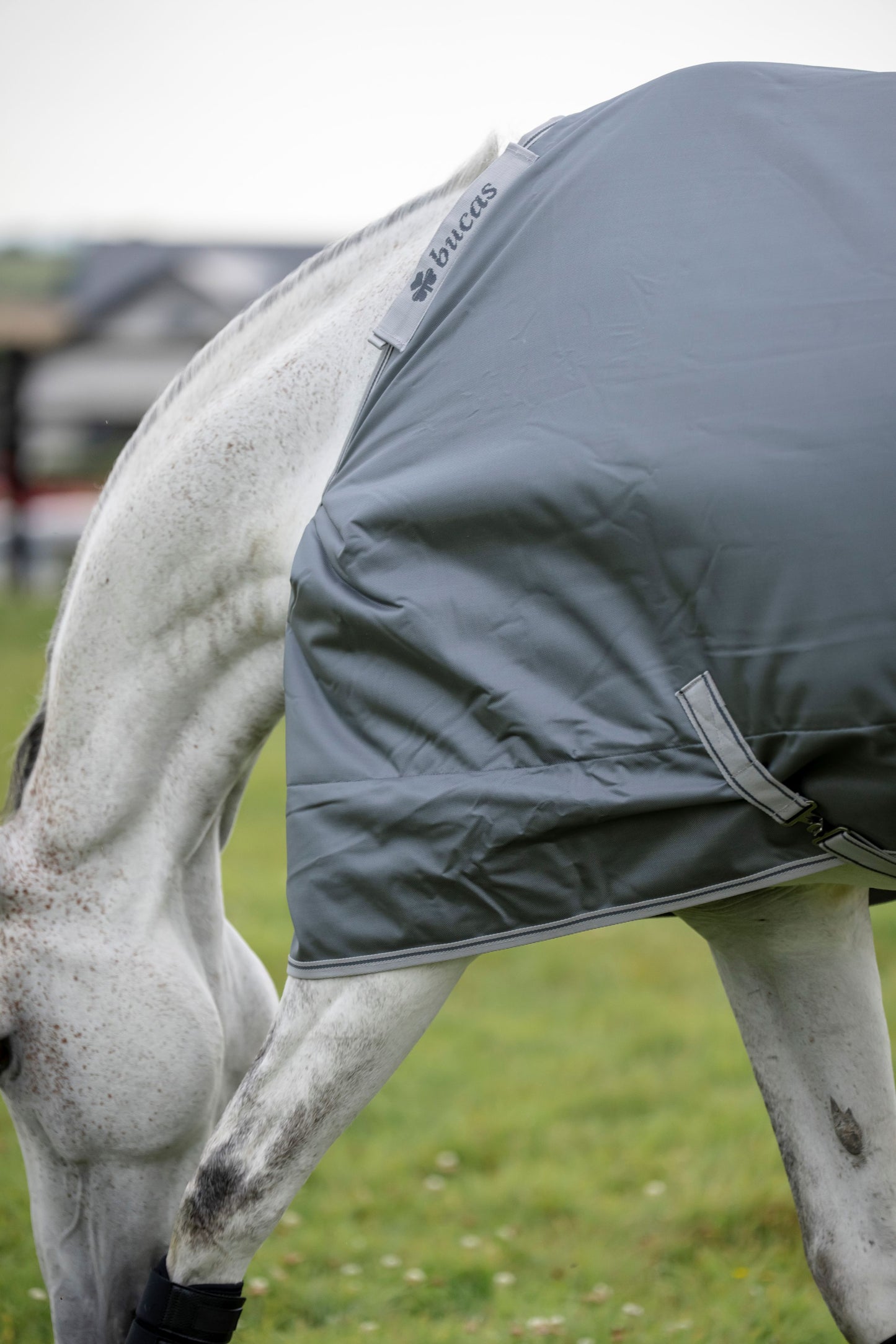Bucas Smartex Rain 0g Standard Neck Turnout Rug - Iron Gate