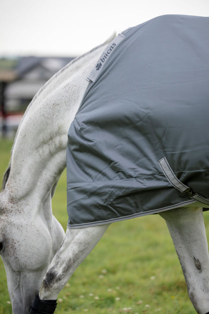 Bucas Smartex Rain 0g Standard Neck Turnout Rug - Iron Gate