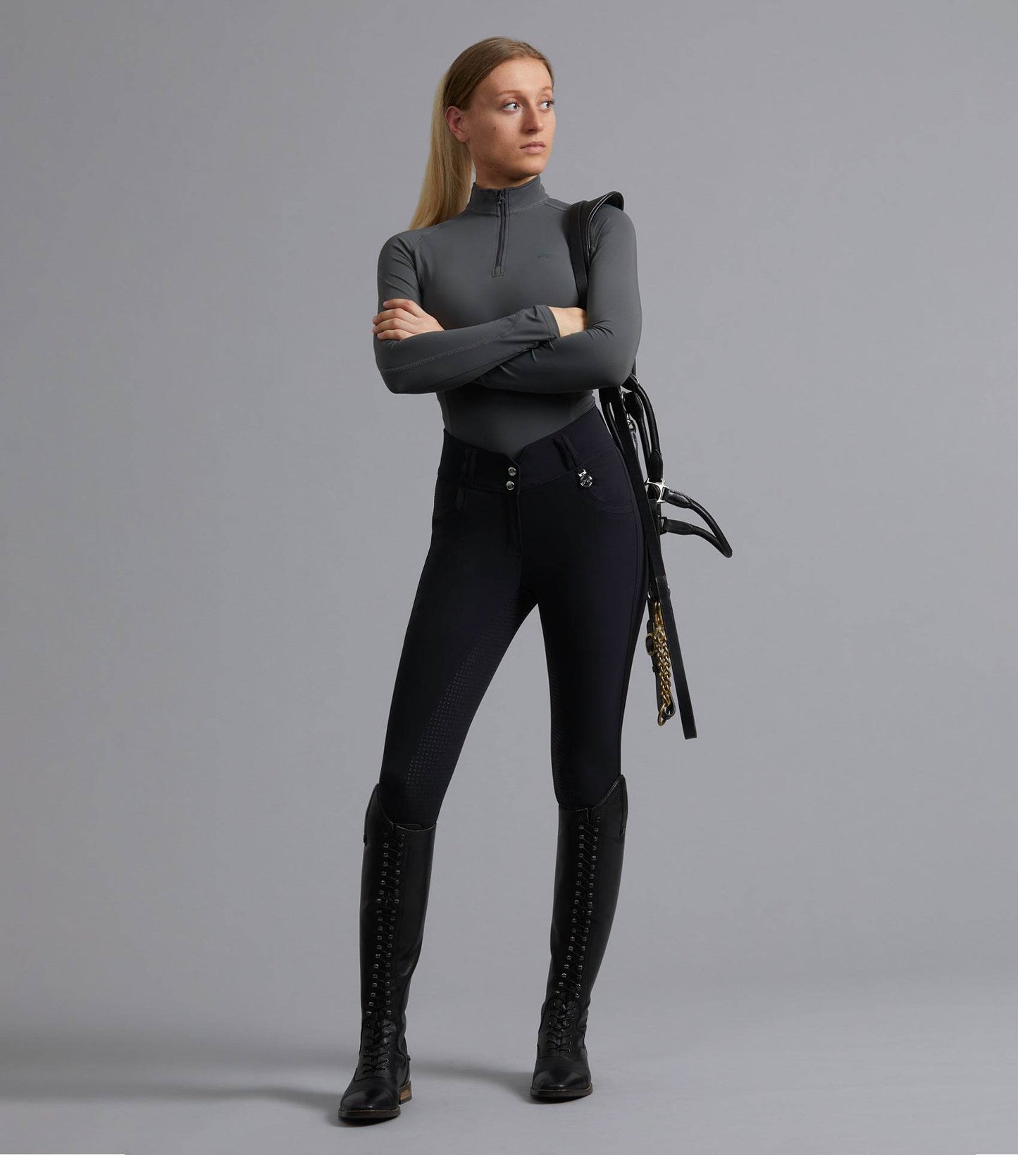 Premier Equine Sophia Ladies Full Seat High Waist Riding Breeches - N P Equestrian & Pet Supplies Ltd 
