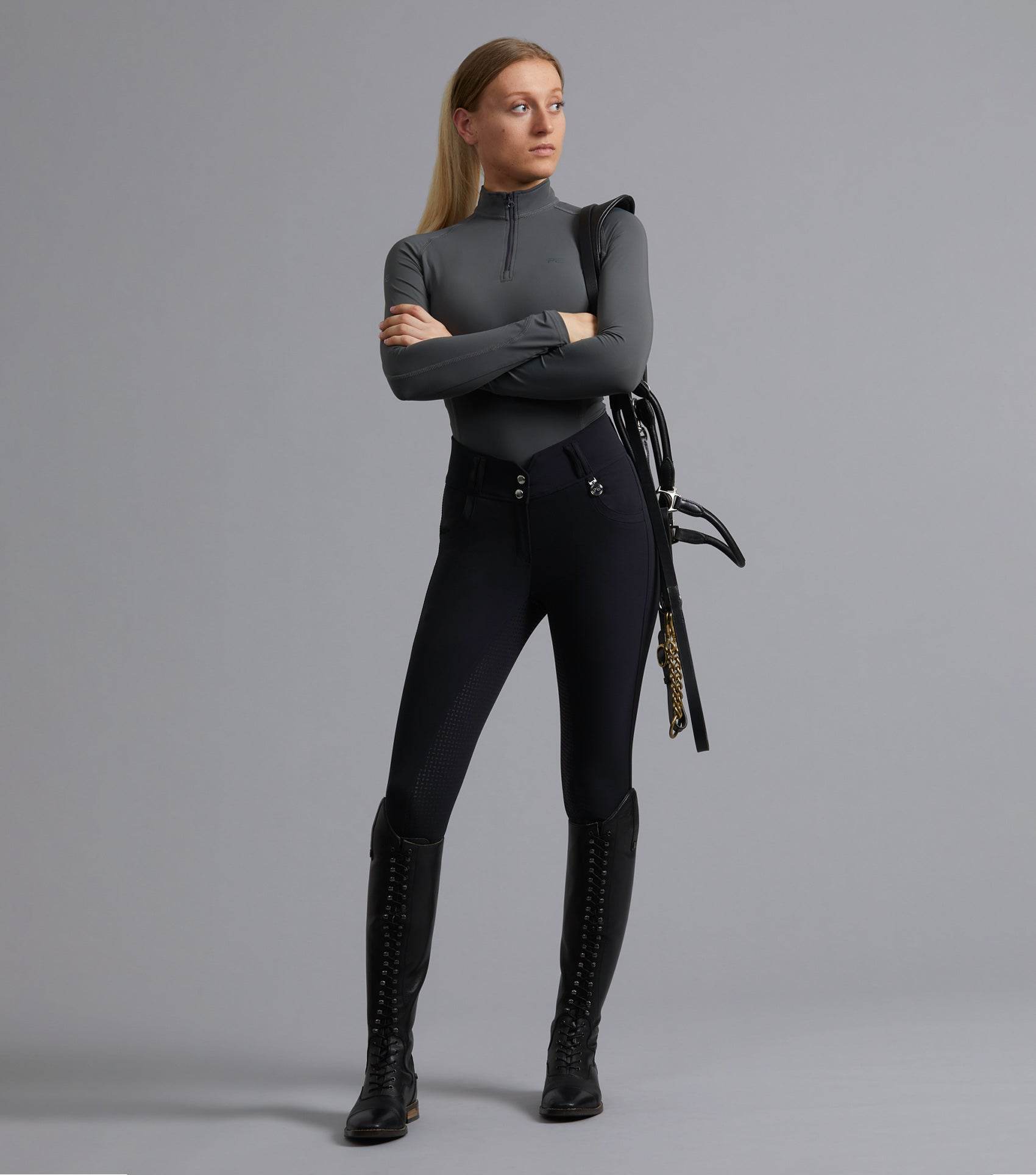 Premier Equine Sophia Ladies Full Seat High Waist Riding Breeches - N P Equestrian & Pet Supplies Ltd 
