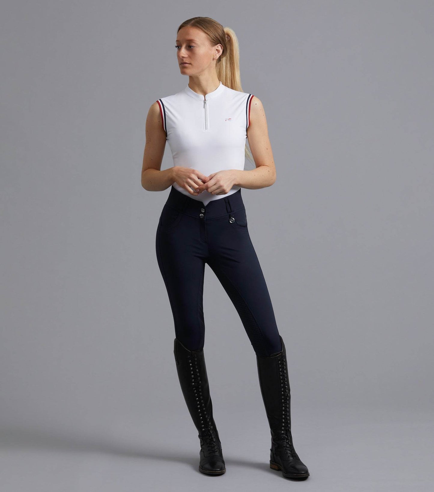 Premier Equine Sophia Ladies Full Seat High Waist Riding Breeches - N P Equestrian & Pet Supplies Ltd 