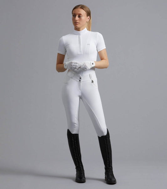 Premier Equine Sophia Ladies Full Seat High Waist Competition Riding Breeches - N P Equestrian & Pet Supplies Ltd 