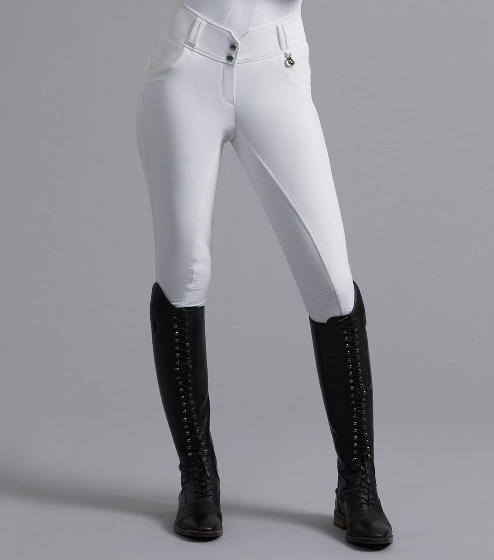 Premier Equine Sophia Ladies Full Seat High Waist Competition Riding Breeches - N P Equestrian & Pet Supplies Ltd 