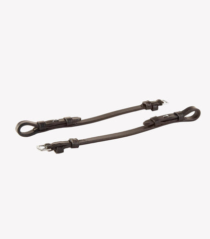 Premier Equine Cheek Pieces (Pair) Brown - N P Equestrian & Pet Supplies Ltd 