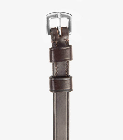 Premier Equine Cheek Pieces (Pair) Brown - N P Equestrian & Pet Supplies Ltd 