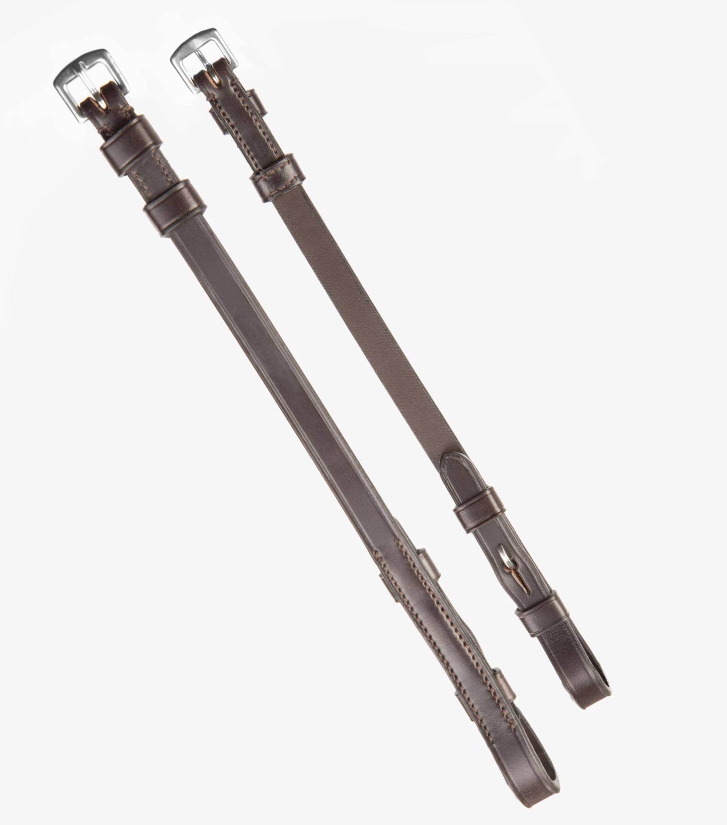Premier Equine Cheek Pieces (Pair) Brown - N P Equestrian & Pet Supplies Ltd 
