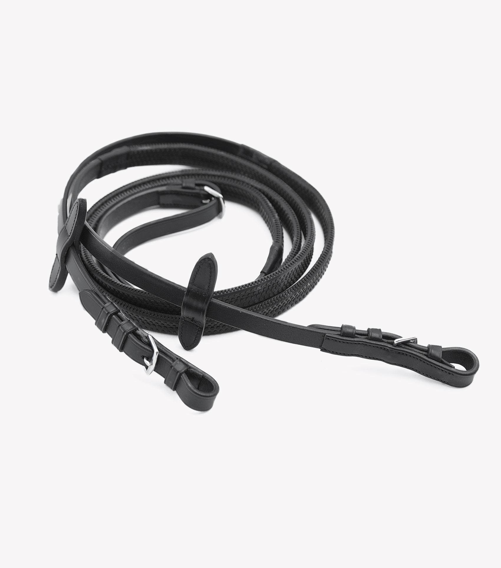 Premier Equine Stefano Rubber Reins - N P Equestrian & Pet Supplies Ltd 