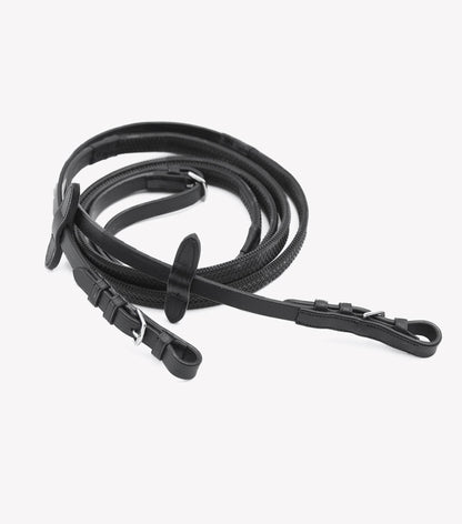 Premier Equine Stefano Rubber Reins - N P Equestrian & Pet Supplies Ltd 