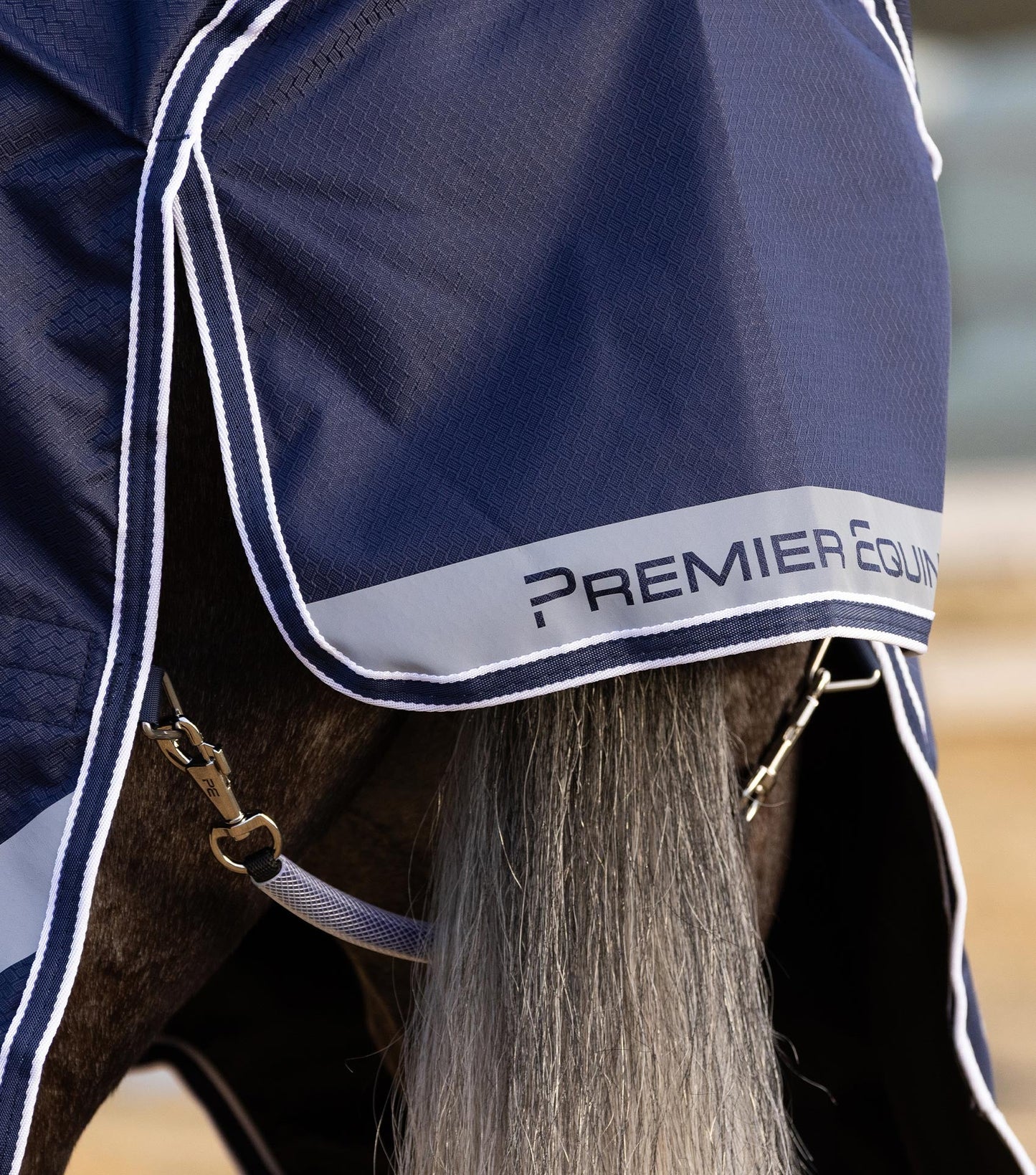 Premier Equine Stratus 600D Series 0g Original Turnout Rug - Navy