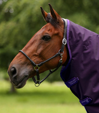 Premier Equine Stratus 600D Series 0g Turnout Rug with Classic Neck Cover - Purple