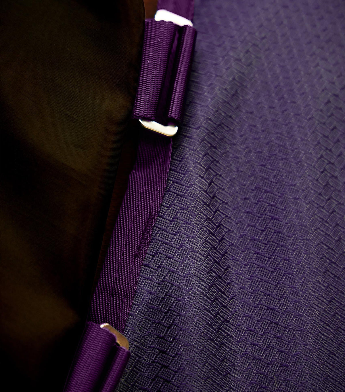 Premier Equine Stratus 600D Series 0g Turnout Rug with Classic Neck Cover - Purple