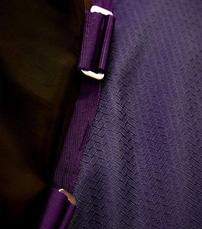 Premier Equine Stratus 600D Series 0g Turnout Rug with Classic Neck Cover - Purple