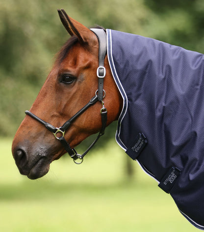 Premier Equine Stratus 600D Series 200g Turnout Rug with Classic Neck Cover - Navy
