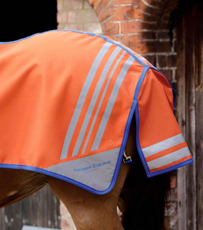 Premier Equine Stratus Horse Exercise Sheet Orange - N P Equestrian & Pet Supplies Ltd 