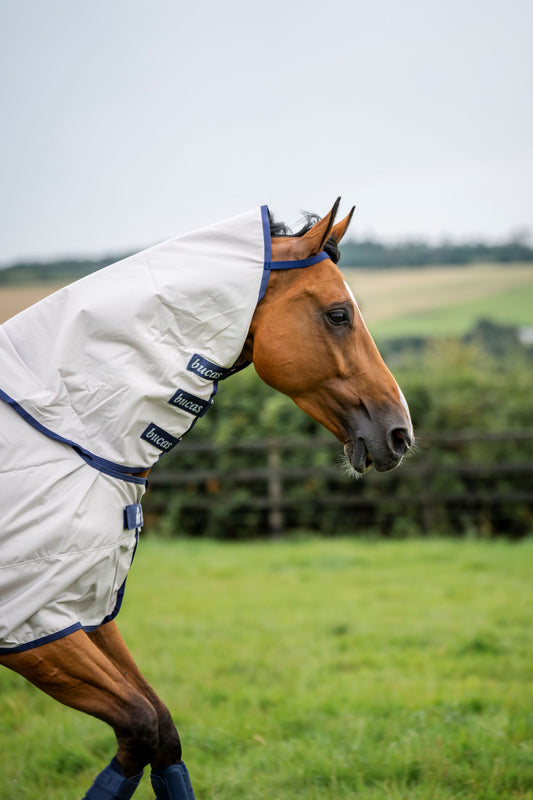 Bucas Sun Shower Combi Neck Cover - Silver