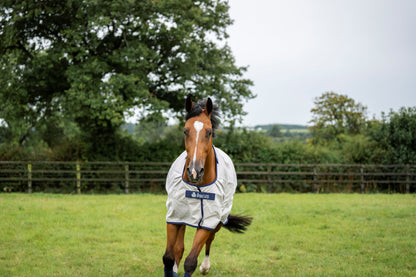 Bucas Sun Shower 0g Standard Neck Mesh Lined Turnout Rug - Silver