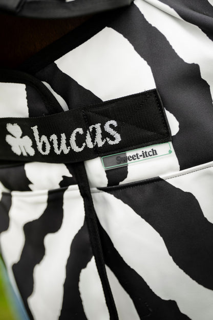 Bucas Zebra Sweet-Itch Full Neck Fly Rug