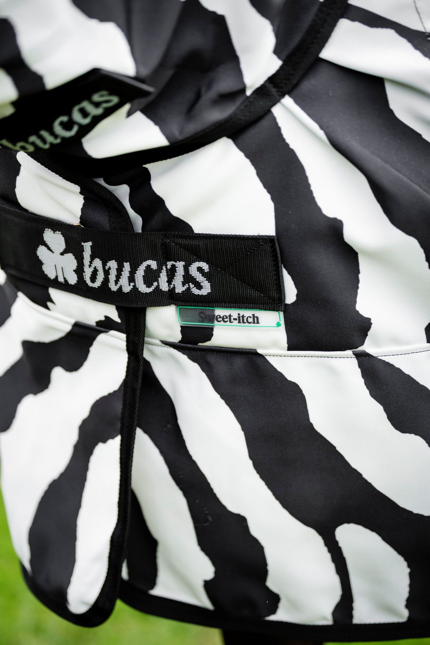 Bucas Zebra Sweet-Itch Full Neck Fly Rug