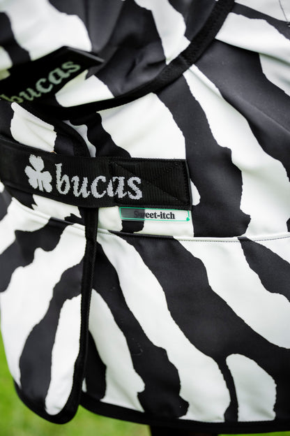 Bucas Zebra Sweet-Itch Full Neck Fly Rug