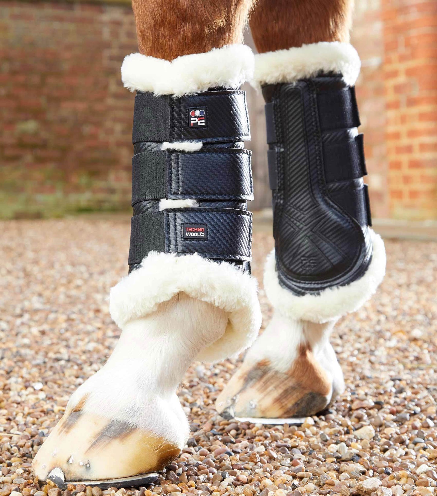 Premier Equine Techno Wool Brushing Boots - N P Equestrian & Pet Supplies Ltd 