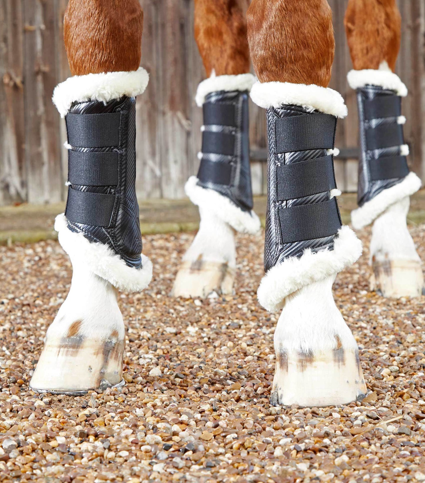Premier Equine Techno Wool Brushing Boots - N P Equestrian & Pet Supplies Ltd 
